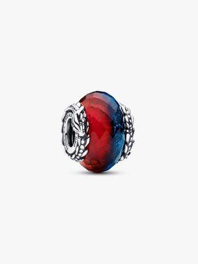 Pandora Game of Thrones Ice & Fire Dragons Dual Murano Glass Charm